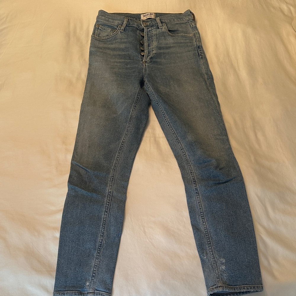 Agolde Classic Blue Jeans